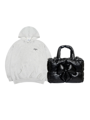 SALE BUNDLE: Sweetheart Hoodie & Black Pillow Bag