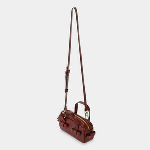 Banhmi Bag with Bow Red