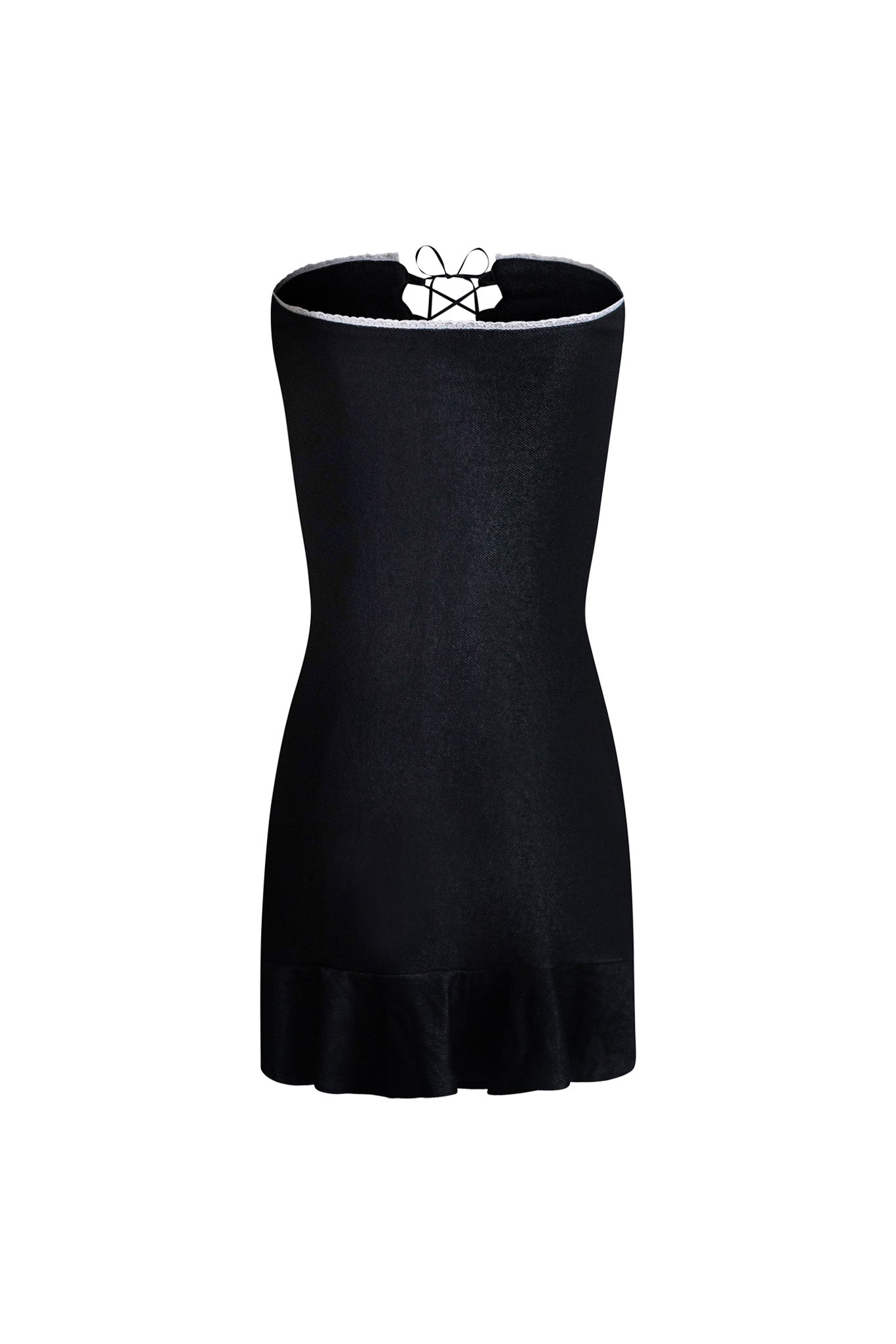 Evelyn 𝜗𝜚 Denim Tube Dress