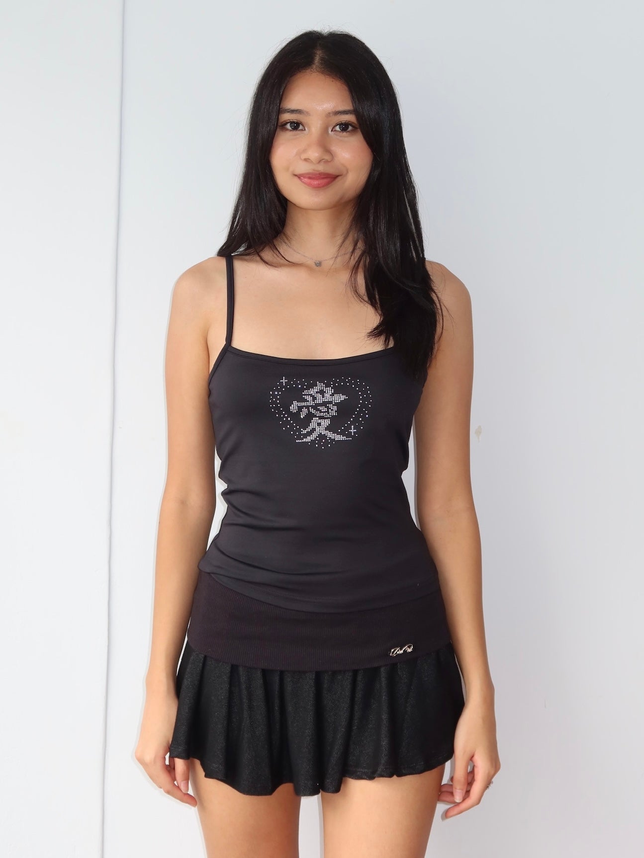 Lovesick 爱 Tank Top - Black