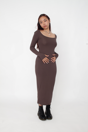 MAXI BELLA IN DARK MOCHA (S)
