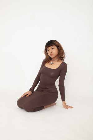 MAXI BELLA IN DARK MOCHA (XS)