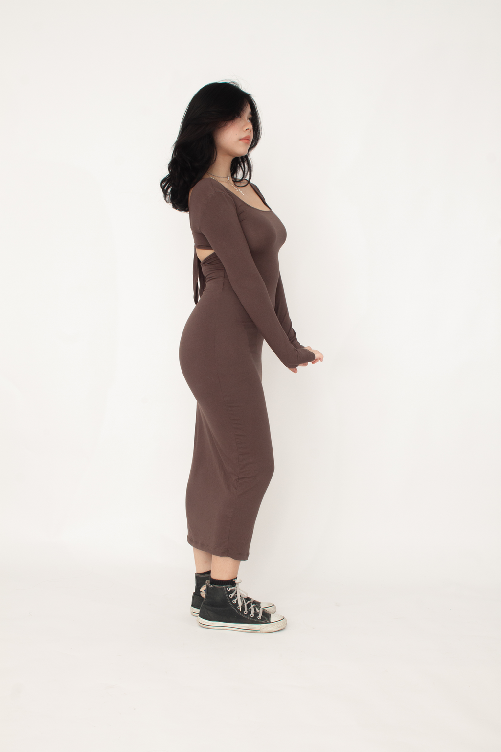 MAXI BELLA IN DARK MOCHA (M-L)