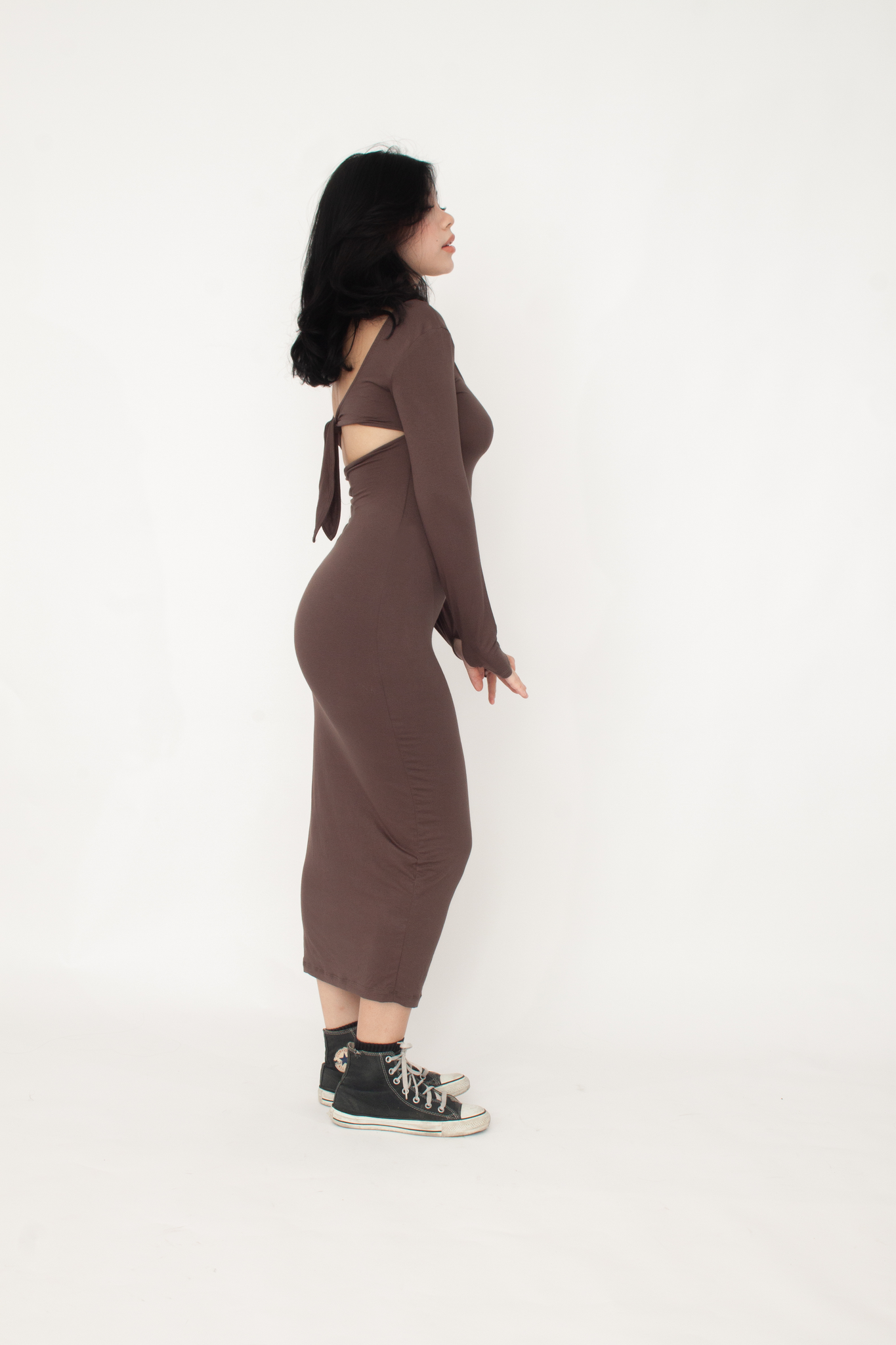 MAXI BELLA IN DARK MOCHA (M-L)
