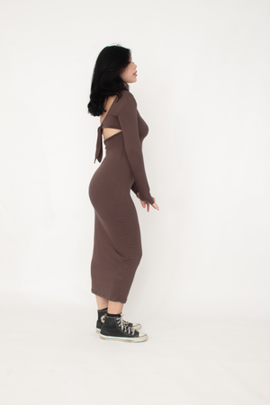 MAXI BELLA IN DARK MOCHA (M-L)