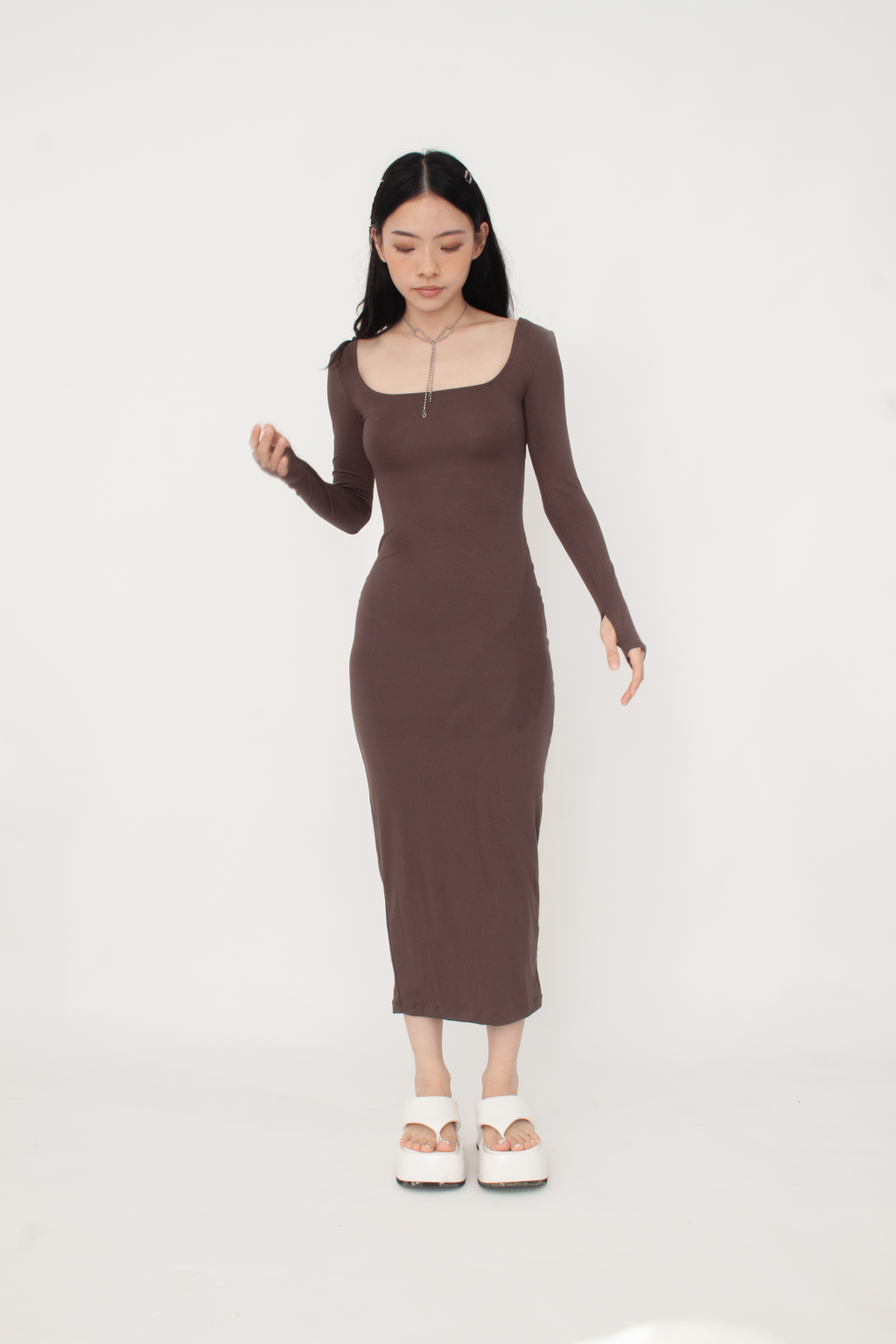 MAXI BELLA IN DARK MOCHA (XS)