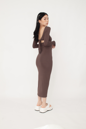 MAXI BELLA IN DARK MOCHA (XS)