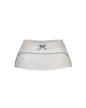 Jade Distressed Mini Skirt