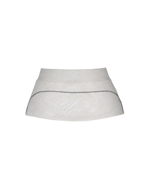 Jade Distressed Mini Skirt