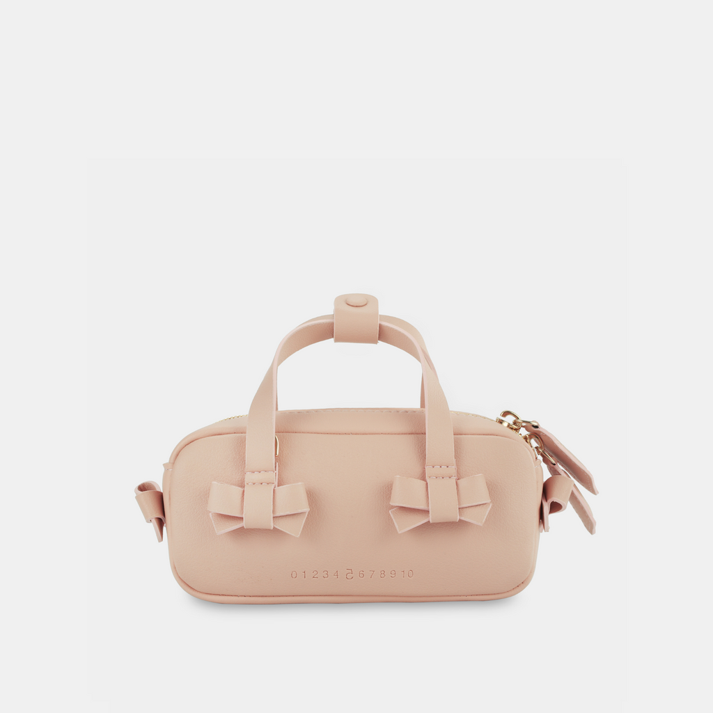Banhmi Bag with Bow Baby Pink