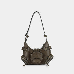 2-Face Size S Bag Dark Beige
